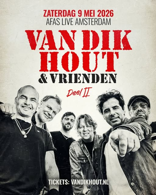 4 kaarten voor Van Dik Hout – AFAS Live, 9 mei 2026