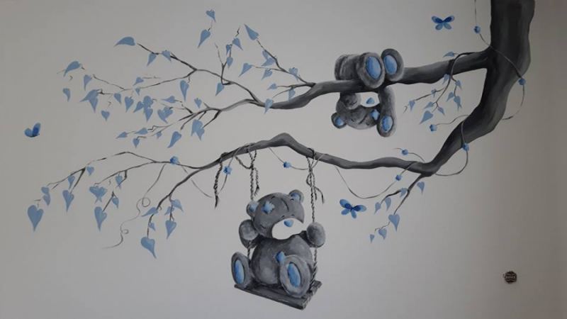 6 uur professionele muurschildering naar keuze