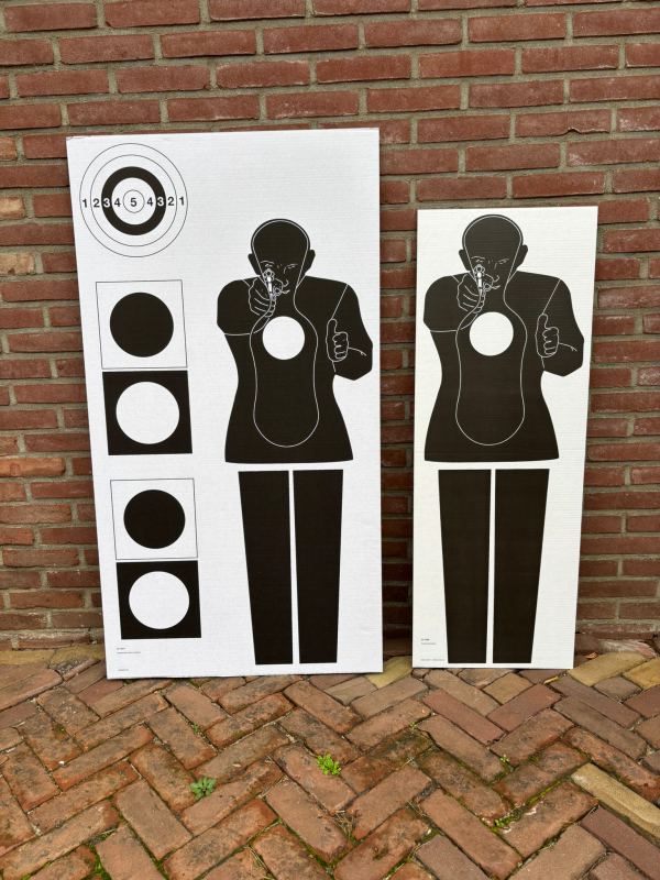 Verbeter je skills met deze complete schietschijvenset 