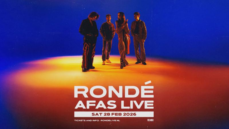 2 kaarten voor RONDÉ in AFAS Live – 28 februari 2026 