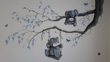 6 uur professionele muurschildering naar keuze