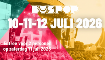 Scoor jouw Bospop 2026 Zaterdagkaarten!