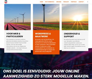 Basis website voor bedrijf of particulier – Ruiter Webdesign